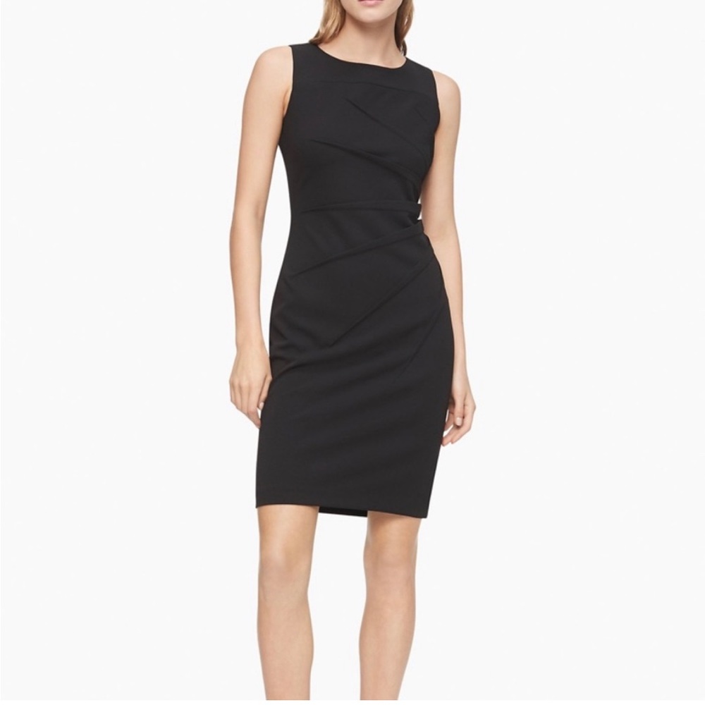 Calvin Klein STARBURST SHEATH DRESS